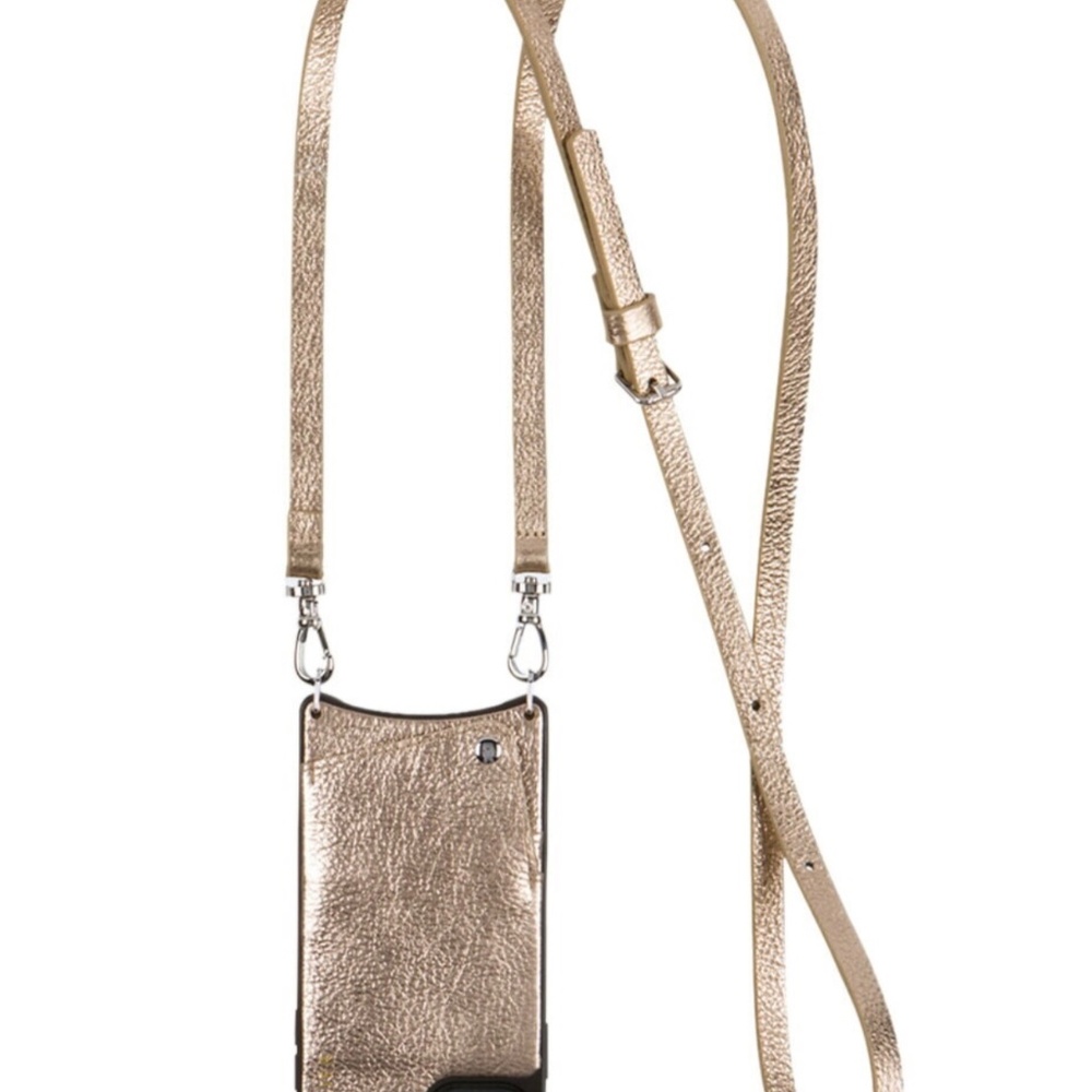 Bandolier iPhone 11Pro Crossbody  Metallic Champagne
